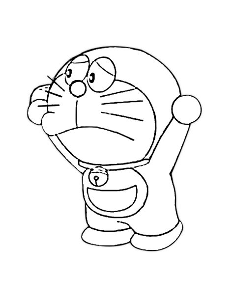 Dibujos De Triste Doraemon Para Colorear Pintar E Imprimir