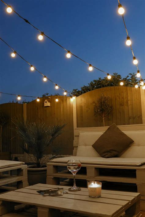 29 incredible garden lighting ideas for outdoor spaces. Festoon Lights | Outdoor garden lighting, Backyard ...