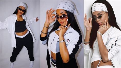 Pin By Lilah Parsons On 2000s Aaliyah Outfits Aaliyah Costume