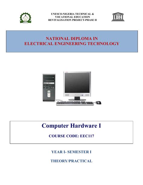 Eec 117 Computer Hardware 1