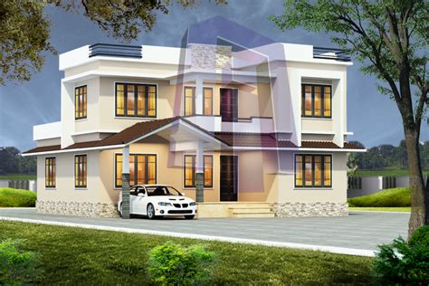 Low Budget Simple Two Storey House Design Milocall