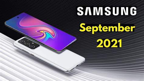 Samsung Top 5 Upcoming Mobiles In September 2021 Youtube