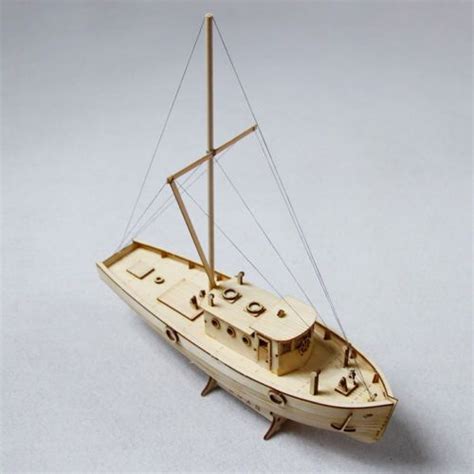 Ship Assembly Model Diy Kits Wooden Sailing Boat 150 Scale Decoration