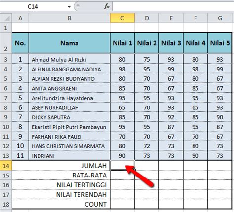 Cara Menggunakan Rumus Excel Dengan Lebih Cepat PAKAR TUTORIAL
