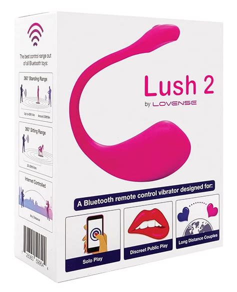 Lovense Lush Bullet Vibrator Redesigned Powerful Quiet Pink Size No Size Walmart Com