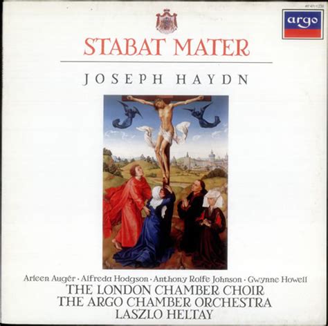 Franz Joseph Haydn Stabat Mater Uk Vinyl Lp Album Lp Record 537001