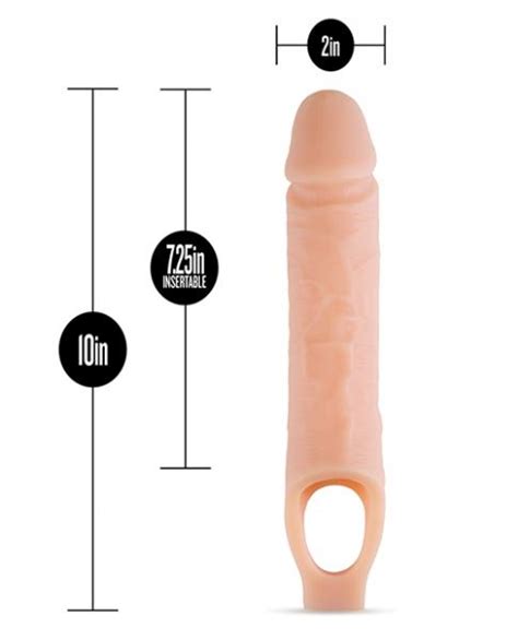 Performance Plus Inches Cock Sheath Penis Extender Beige On Cloud
