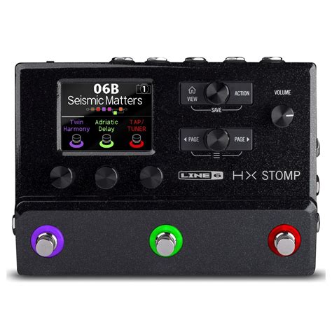 Line 6 Helix HX Stomp Multi Effects Pedal At Gear4music