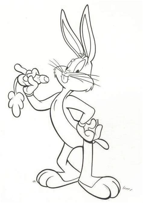 Bugs Bunny Para Colorear
