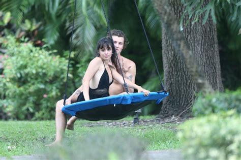 He just played his tampa cabello and mendes are reported by e! CAMILA CABELLO and Shawn Mendes at a Park in Miami 04/25 ...