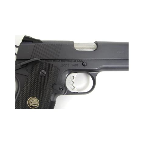 Wilson Cqb 45 Acp Caliber Pistol With Ambi Safety S And A Arched