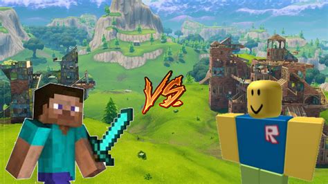 Download Free 100 Minecraft Vs Roblox Wallpapers