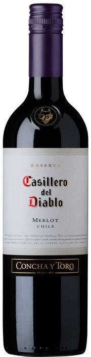 Concha Y Toro Casillero Del Diablo Merlot Chile 750 Ml —