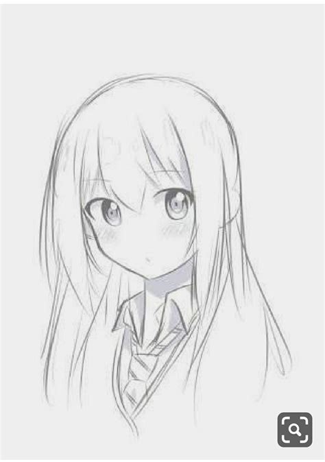 Download 34 Anime Girl Sketch Easy For Beginners
