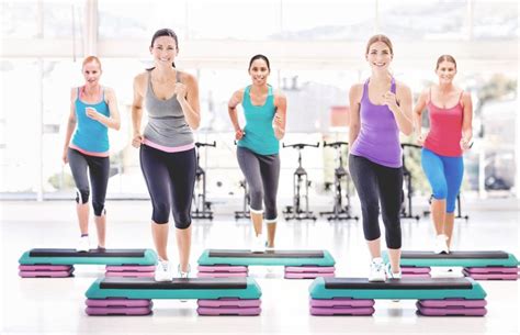 step aerobics routines you can do at home lovetoknow health and wellness