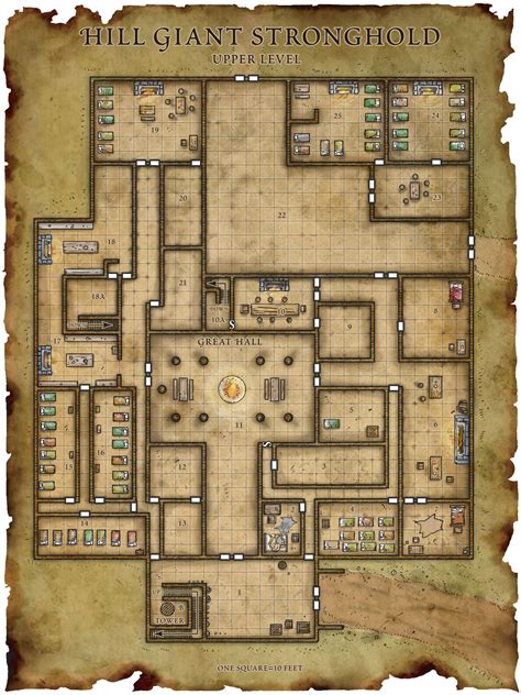 Fantasy Map Dungeon Maps Fantasy City Map