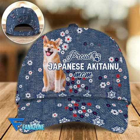 Japanese Akita Inu Proud Mom Cap Fanazone Store