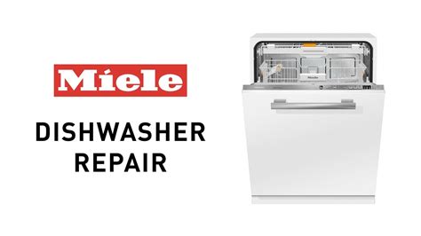 Miele Dishwasher Repair Specialists Youtube