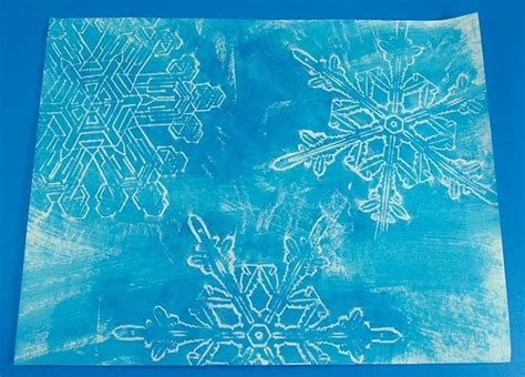 Use Our Snowflake Rubbing Plates To Make Simple But Beautiful Wax