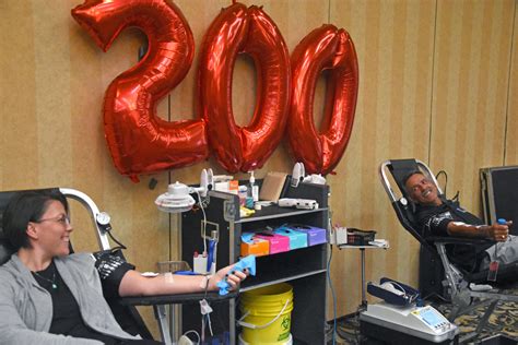 Thicker Than Water Father Daughter Duo Make 200th Blood Donation