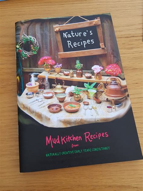 Mud Kitchen Recipe Book Fun Ideas Inspire Outdoor Natural Etsy Uk