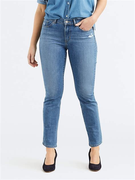 Levi S Women S Classic Straight Jeans Walmart Com