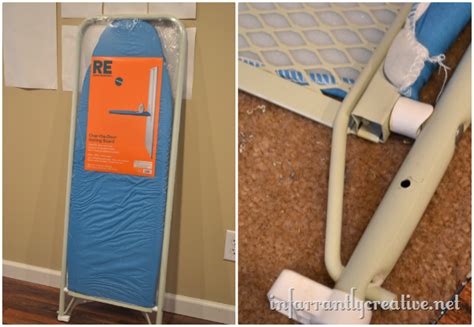 So we keep our iron and ironing board in the upstairs linen/coat closet. Wall Mount Ironing Board For Cheap! | Iron board, Diy wall ...
