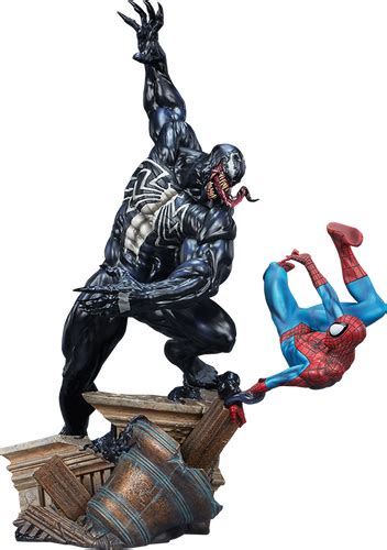 Spider Man Vs Venom Maquette Organa