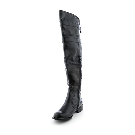 Soda Ride H Over The Knee Boot Fd Ride H Bk Shiekh