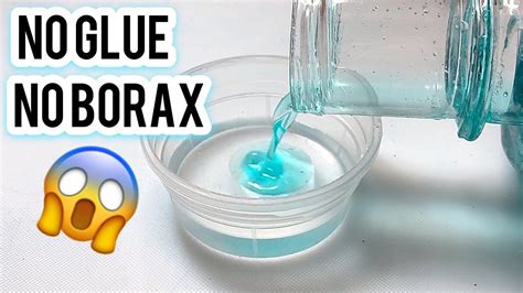 Who knew you could make amazing slime with no glue or borax!? !!MUST WATCH!! !!REAL!! HOW TO MAKE THE BEST CLEAR SLIME WITHOUT GLUE, W... | Easy slime, Clear ...
