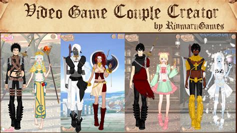 Video Game Couple Creator By Rinmaru On Deviantart