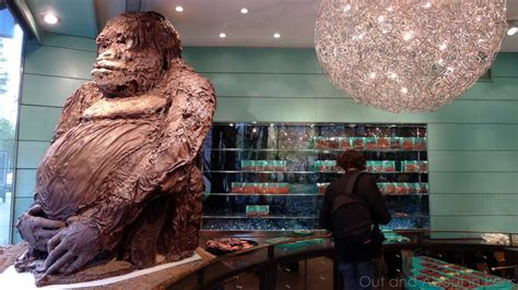 The One Ton Chocolate Gorilla In The Room Chocolate Creations In Paris