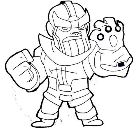 Thanos Dibujos Para Colorear Historieta Marvel Lego Coloring Pages Avengers Coloring Pages