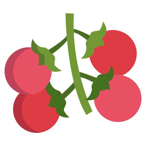 Cherry Tomato Icongeek26 Flat Icon