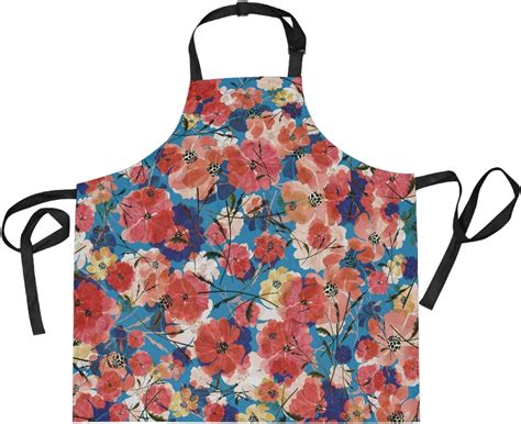 Ykmustwin 2 Pockets Aprons For Women Man Abstract Art