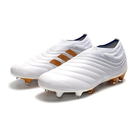 Adidas Copa 19 Fg New Mens Soccer Boots White Gold
