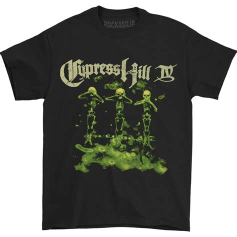Cypress Hill Cypress Hill Mens Iv Album T Shirt Black