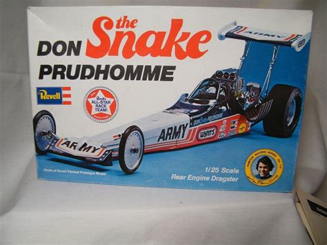 Vintage 1974 Revell Don Prudhomme The Snake In Crisp Clean Original Box