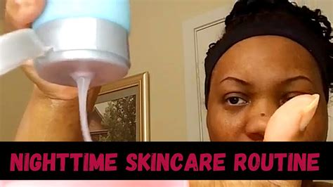 My Nighttime Skin Care Routine Eczema Friendly Routine Youtube