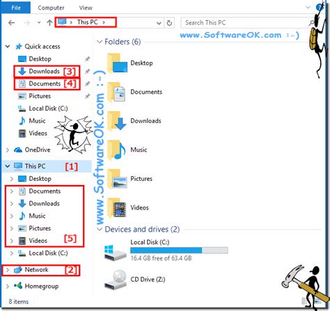 Where Is My Computer On Windows 8110 To Manage Files And Folders