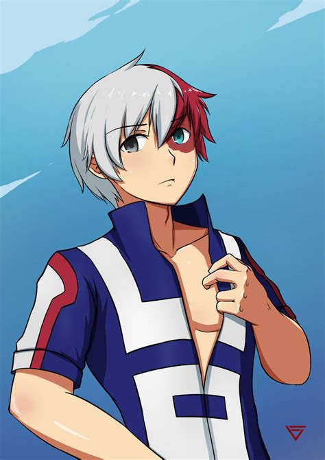 Shoto Todoroki Fanart By Garry Ho On Deviantart