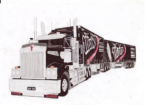 Kenworth Logging Trucks Drawings Images And Photos Finder