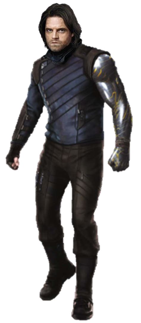 Infinity War Winter Soldier 1 Updated Png By Captain Kingsman16