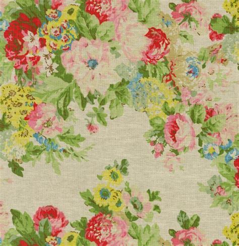 44 Waverly Wallpaper Vintage Floral Wallpapersafari