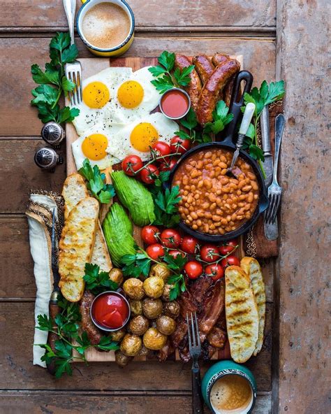 Full English Breakfast Dennistheprescott Food Food Platters Breakfast Platter