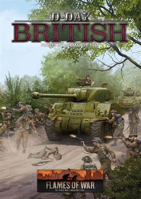 Flames Of War D Day British Lw 80p A4 Hb At Mighty Ape Australia