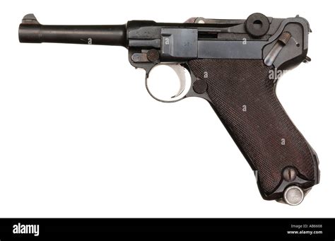 Luger Pistol German Gun Second World War Stock Photo 747016 Alamy