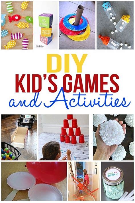 Diy Kids Games And Activities For Indoors Or Outdoors