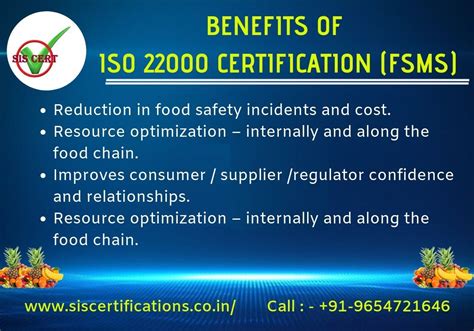 Food Safety Management System Iso 22000 Pdf Safety Tips