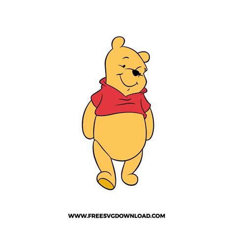 Winnie The Pooh SVG & PNG free cut files 2 - Free SVG Download